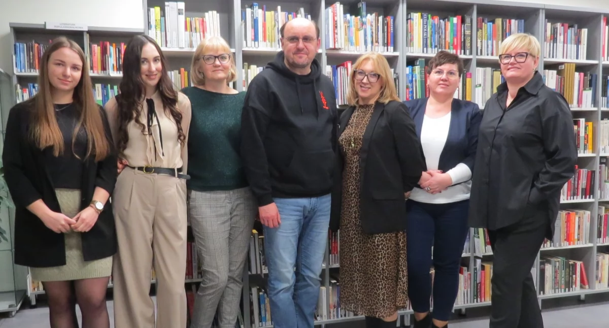 Wydarzenia lokalne, Spędzili wieczór Adamem Woronowiczem - zdjęcie, fotografia