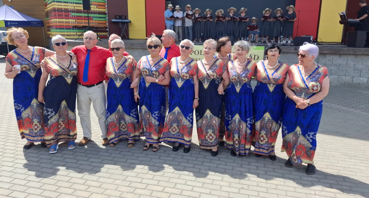 Wydarzenia lokalne, Biesiada seniorów Podzamczu - zdjęcie, fotografia