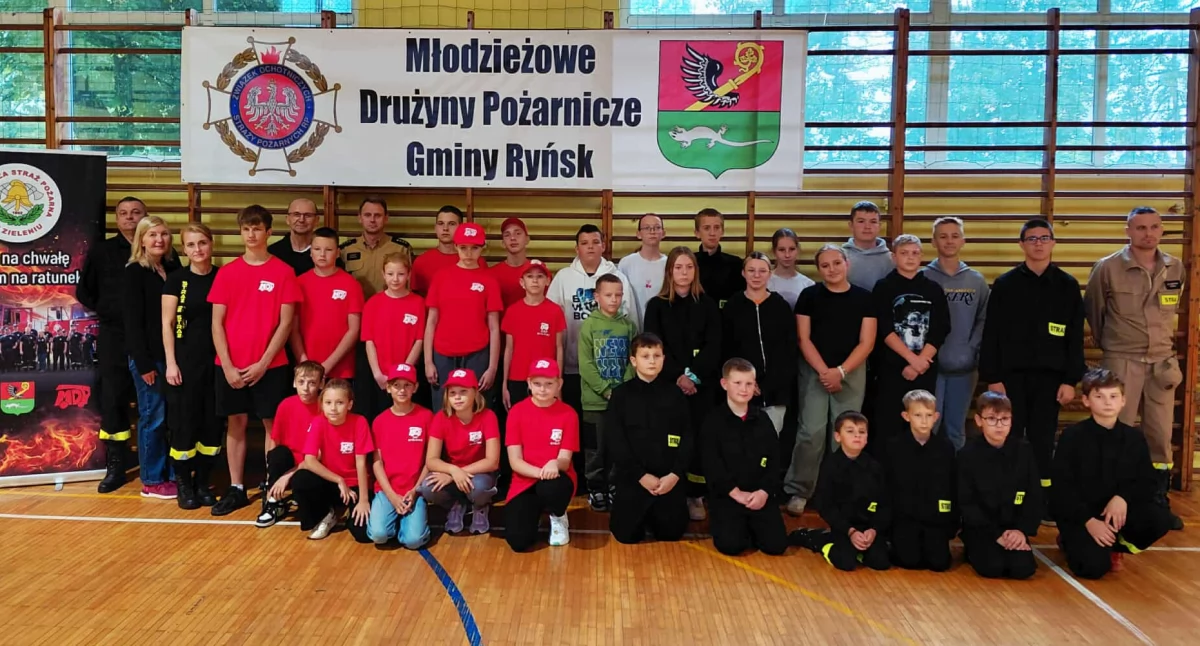 Wydarzenia lokalne, Rywalizacja młodych strażaków - zdjęcie, fotografia