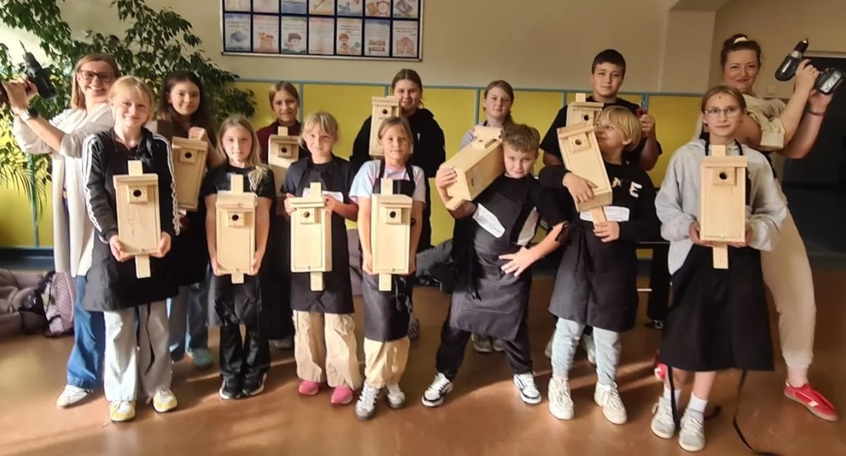 Oświata, Zielony Warsztat dwójce - zdjęcie, fotografia