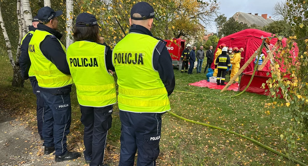 Komunikaty i profilaktyka, Znaleźli materiały radioaktywne - zdjęcie, fotografia