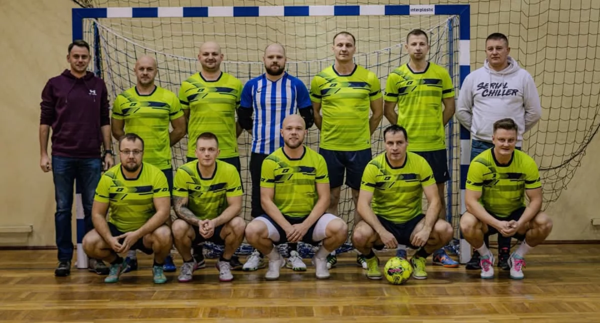 Piłka nożna, Puchar Wąbrzeskiej Halowej Służb Mundurowych - zdjęcie, fotografia