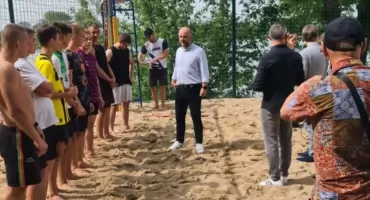 Rywalizowali na piasku
