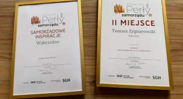 Wyróżnienie dla burmistrza i miasta
