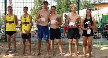 Orły najlepsze na plaży