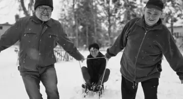 Zima cieszy nie tylko dzieci