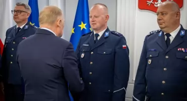 Duże wyróżnienie dla podkom. Krzysztofa Świerczyńskiego z KPP Wąbrzeźno
