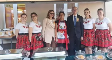 Bawili się na dożynkach w Orzechowie